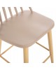 ΣΚΑΜΠΟ ΜΠΑΡ ΜΕΣ.ΥΨΟΥΣ VANESSA HM9300.25 ΚΑΠΟΥΤΣΙΝΟ PP & ΠΟΔΙΑ ΟΨΗ ΞΥΛΟΥ 45,5x46x97Υεκ