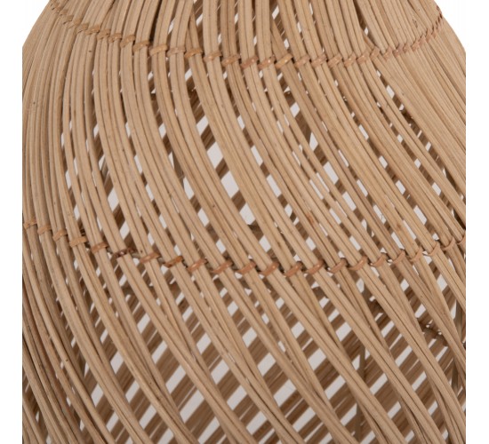 ΦΩΤΙΣΤΙΚΟ ΟΡΟΦΗΣ HM7883 ΚΡΕΜΑΣΤΟ ΑΠΟ RATTAN ΣΕ ΦΥΣΙΚΟ ΧΡΩΜΑ Φ34,5x83Υεκ.