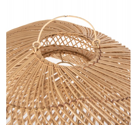 ΦΩΤΙΣΤΙΚΟ ΟΡΟΦΗΣ ΚΡΕΜΑΣΤΟ HM7862 RATTAN ΣΕ ΦΥΣΙΚΟ ΧΡΩΜΑ 62x52x122Υεκ.