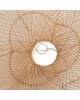 ΦΩΤΙΣΤΙΚΟ ΟΡΟΦΗΣ ΚΡΕΜΑΣΤΟ HM7879.02 RATTAN ΣΕ ΦΥΣΙΚΟ ΧΡΩΜΑ Φ80x31-40Υ εκ.