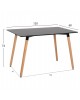 ΤΡΑΠΕΖΙ MINIMAL HM8581.02 ΑΝΟΙΧΤΟ ΓΚΡΙ MDF-ΠΟΔΙΑ ΟΞΙΑ ΣΕ ΦΥΣΙΚΟ ΧΡΩΜΑ- 120Χ60X74Υεκ.