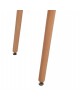 ΤΡΑΠΕΖΙ MINIMAL HM8581.01 ΛΕΥΚΟ MDF-ΠΟΔΙΑ ΟΞΙΑ ΣΕ ΦΥΣΙΚΟ ΧΡΩΜΑ- 120Χ60X74Υεκ.