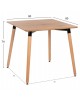 ΤΡΑΠΕΖΙ MINIMAL HM0057.04 ΣΕ ΦΥΣΙΚΟ ΧΡΩΜΑ MDF-ΠΟΔΙΑ ΟΞΙΑ ΦΥΣΙΚΟ ΧΡΩΜΑ 80Χ80Χ74Υεκ