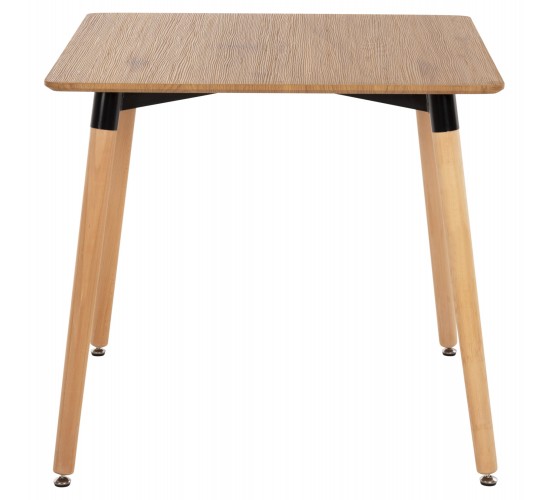 ΤΡΑΠΕΖΙ MINIMAL HM0057.04 ΣΕ ΦΥΣΙΚΟ ΧΡΩΜΑ MDF-ΠΟΔΙΑ ΟΞΙΑ ΦΥΣΙΚΟ ΧΡΩΜΑ 80Χ80Χ74Υεκ