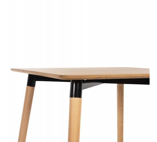 ΤΡΑΠΕΖΙ MINIMAL HM0057.04 ΣΕ ΦΥΣΙΚΟ ΧΡΩΜΑ MDF-ΠΟΔΙΑ ΟΞΙΑ ΦΥΣΙΚΟ ΧΡΩΜΑ 80Χ80Χ74Υεκ
