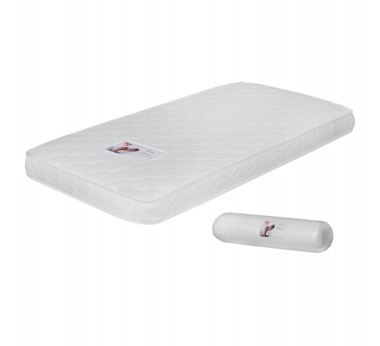 ΣΤΡΩΜΑ ΜΕ FOAM ΧΩΡΙΣ ΕΛΑΤΗΡΙΑ JORDY 90X200 HM374.10  (ROLL PACKING) ΛΕΥΚΟ