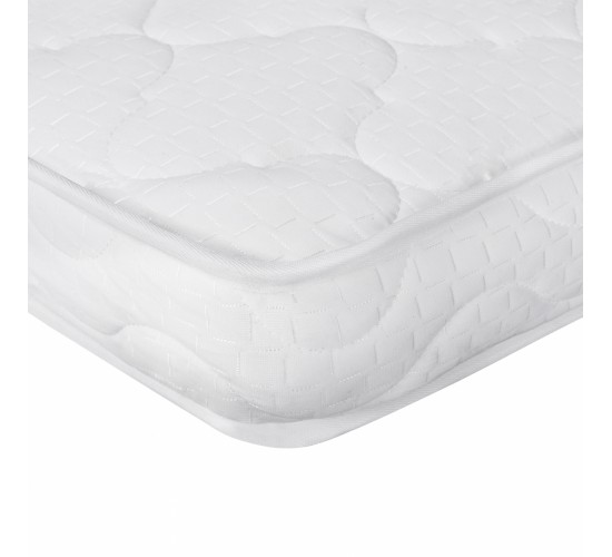 ΣΤΡΩΜΑ ΜΕ FOAM ΧΩΡΙΣ ΕΛΑΤΗΡΙΑ JORDY 90X200 HM374.10  (ROLL PACKING) ΛΕΥΚΟ