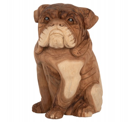 ΔΙΑΚΟΣΜΗΤΙΚΟ ΔΑΠΕΔΟΥ DOZER BULLDOG ΞΥΛO SUAR ΣΕ ΦΥΣΙΚΟ ΧΡΩΜΑ HM7924 26x27x40Y εκ.
