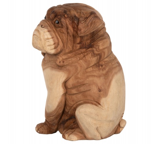 ΔΙΑΚΟΣΜΗΤΙΚΟ ΔΑΠΕΔΟΥ DOZER BULLDOG ΞΥΛO SUAR ΣΕ ΦΥΣΙΚΟ ΧΡΩΜΑ HM7924 26x27x40Y εκ.