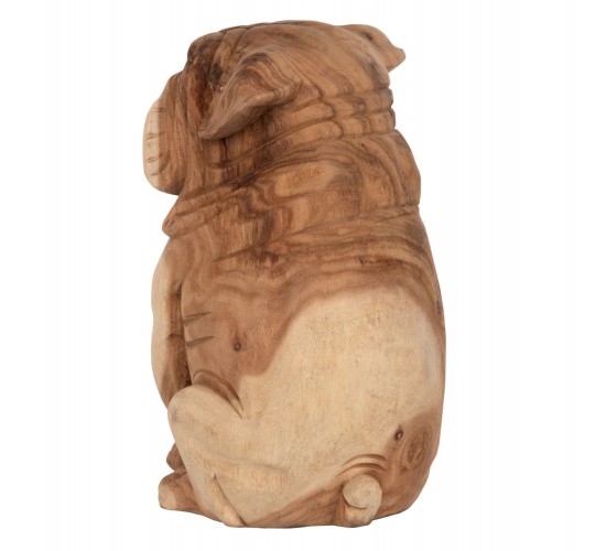 ΔΙΑΚΟΣΜΗΤΙΚΟ ΔΑΠΕΔΟΥ DOZER BULLDOG ΞΥΛO SUAR ΣΕ ΦΥΣΙΚΟ ΧΡΩΜΑ HM7924 26x27x40Y εκ.