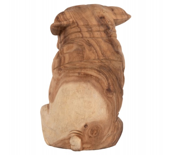 ΔΙΑΚΟΣΜΗΤΙΚΟ ΔΑΠΕΔΟΥ DOZER BULLDOG ΞΥΛO SUAR ΣΕ ΦΥΣΙΚΟ ΧΡΩΜΑ HM7924 26x27x40Y εκ.