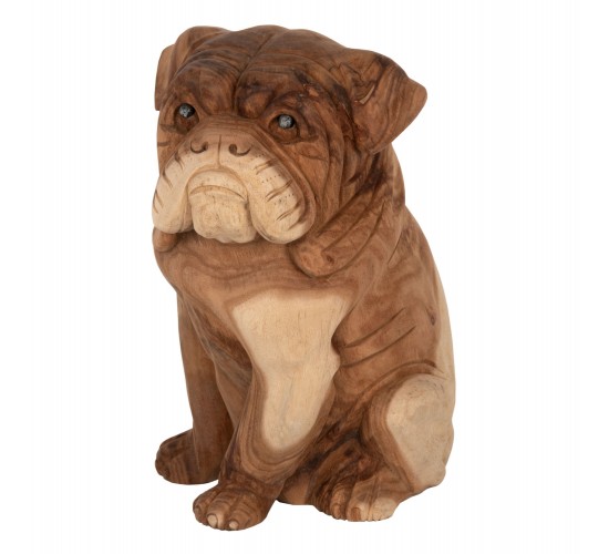 ΔΙΑΚΟΣΜΗΤΙΚΟ ΔΑΠΕΔΟΥ DOZER BULLDOG ΞΥΛO SUAR ΣΕ ΦΥΣΙΚΟ ΧΡΩΜΑ HM7924 26x27x40Y εκ.