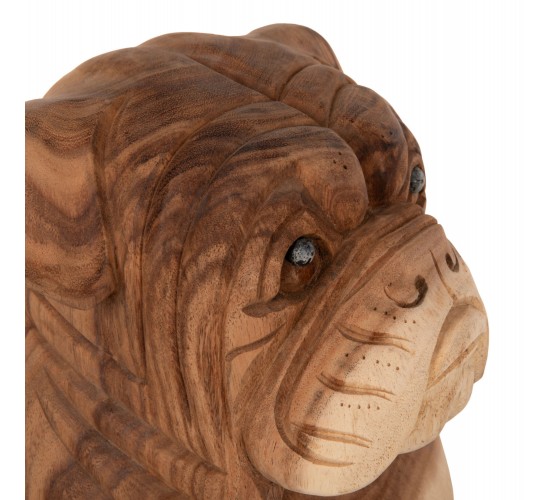 ΔΙΑΚΟΣΜΗΤΙΚΟ ΔΑΠΕΔΟΥ DOZER BULLDOG ΞΥΛO SUAR ΣΕ ΦΥΣΙΚΟ ΧΡΩΜΑ HM7924 26x27x40Y εκ.