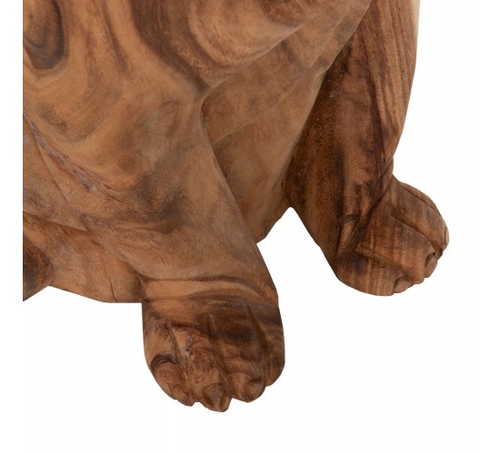 ΔΙΑΚΟΣΜΗΤΙΚΟ ΔΑΠΕΔΟΥ DOZER BULLDOG ΞΥΛO SUAR ΣΕ ΦΥΣΙΚΟ ΧΡΩΜΑ HM7924 26x27x40Y εκ.