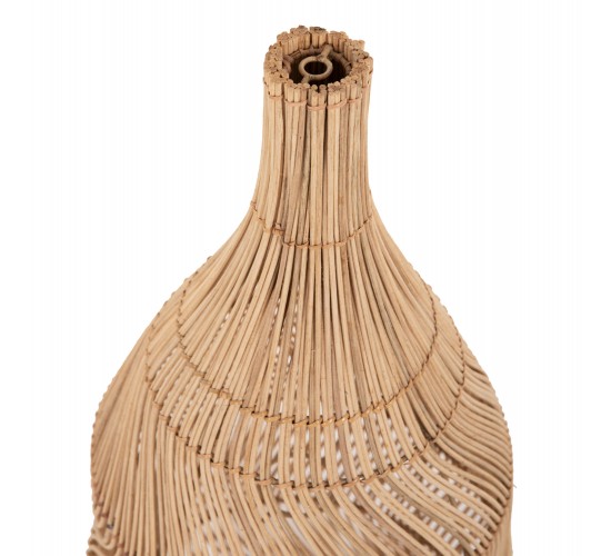 ΦΩΤΙΣΤΙΚΟ ΟΡΟΦΗΣ THEON HM7888 ΚΡΕΜΑΣΤΟ ΑΠΟ RATTAN ΣΕ ΦΥΣΙΚΟ ΧΡΩΜΑ Φ22x148Υ εκ.