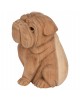 ΕΠΙΤΡΑΠΕΖΙΟ ΔΙΑΚΟΣΜΗΤΙΚΟ DOZER BULLDOG ΞΥΛΟ SUAR ΣΕ ΦΥΣΙΚΟ ΧΡΩΜΑ HM7925 18x14x20Y εκ.