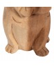 ΕΠΙΤΡΑΠΕΖΙΟ ΔΙΑΚΟΣΜΗΤΙΚΟ DOZER BULLDOG ΞΥΛΟ SUAR ΣΕ ΦΥΣΙΚΟ ΧΡΩΜΑ HM7923 9x8x12Y εκ.