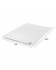ΑΝΩΣΤΡΩΜΑ HM670.05 ΜΕ FOAM ΛΕΥΚΟ 150x200x5Y εκ. Διπλό