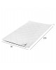 ΑΝΩΣΤΡΩΜΑ HM670.07 ΜΕ FOAM ΛΕΥΚΟ 90x200x5Y εκ.