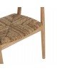 ΠΟΛΥΘΡΟΝΑ KINGSLEY HM9634.01 ΞΥΛΟ TEAK & ΨΑΘΑ ΣΕ ΦΥΣΙΚΟ ΧΡΩΜΑ 57,5x54x80Yεκ.