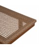 ΞΑΠΛΩΣΤΡΑ PATRON HM5993 TEAK ΞΥΛΟ ΚΑΙ ΣΧΟΙΝΙ VIRO ΣΕ ΠΛΕΞΗ WICKER 191x65x86Yεκ.