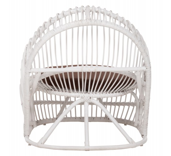 ΠΟΛΥΘΡΟΝΑ ENTROPY HM9840.02 RATTAN ΛΕΥΚΟ ΜΕ ΚΑΦΕ ΜΑΞΙΛΑΡΙ 80x97x85Υεκ.