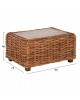 ΣΕΤ ΣΑΛΟΝΙ ΕΞ.ΧΩΡΟΥ TROPEL HM9656 4ΤΜΧ ΦΥΣΙΚΟ RATTAN-ΞΥΛΟ ΜΑΟΝΙ-ΛΕΥΚΑ ΜΑΞΙΛΑΡΙΑ