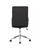 ΚΑΡΕΚΛΑ ΓΡΑΦΕΙΟΥ JOSEF HM1181.04 ΜΑΥΡΟ ΒΕΛΟΥΔΟ-INOX ΒΑΣΗ 58x61x105-113Yεκ.