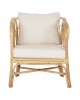 ΠΟΛΥΘΡΟΝΑ ESTOR HM9817 RATTAN ΣΕ ΦΥΣΙΚΟ-ΛΕΥΚΟ ΜΑΞΙΛΑΡΙ 78x75x92Υ εκ.