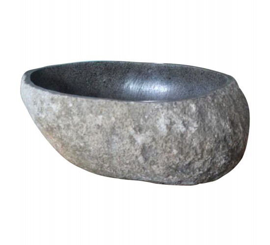 ΝΕΡΟΧΥΤΗΣ STONE SINK ΛΑΞΕΥΜΕΝΗ ΠΕΤΡΑ ΓΚΡΙ ΑΠΟΧΡΩΣΗ 50-60εκ.ΗΜ4193
