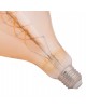 ΛΑΜΠΤΗΡΑΣ A160 LED FILAMENT 8W E27 3000K TEA COLOR DIMMABLE HM4052.02