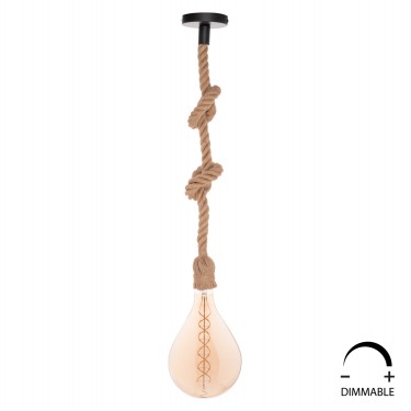 ΛΑΜΠΤΗΡΑΣ LED FILAMENT 8W E27 3000K TEA COLOR DIMMABLE HM4052.02