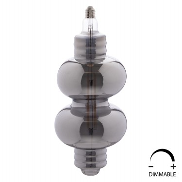 ΛΑΜΠΤΗΡΑΣ LED FILAMENT 8W E27 3000K SMOKE COLOR DIMMABLE  HM4053.03