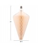 ΛΑΜΠΤΗΡΑΣ JHD-DHP-190 LED FILAMENT 8W E27 3000K GOLD COLOR DIMMABLE HM4054.02