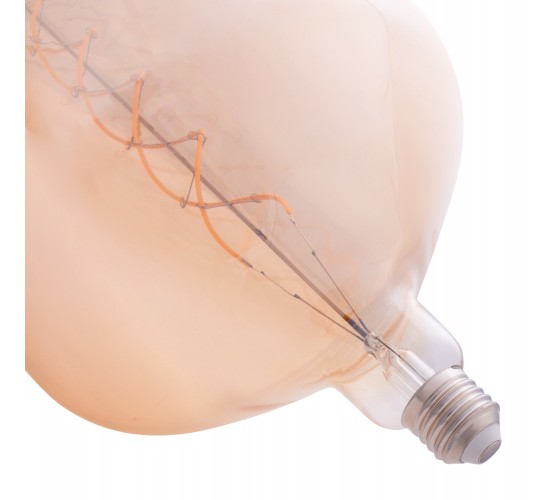 ΛΑΜΠΤΗΡΑΣ JHD-DHP-190 LED FILAMENT 8W E27 3000K GOLD COLOR DIMMABLE HM4054.02