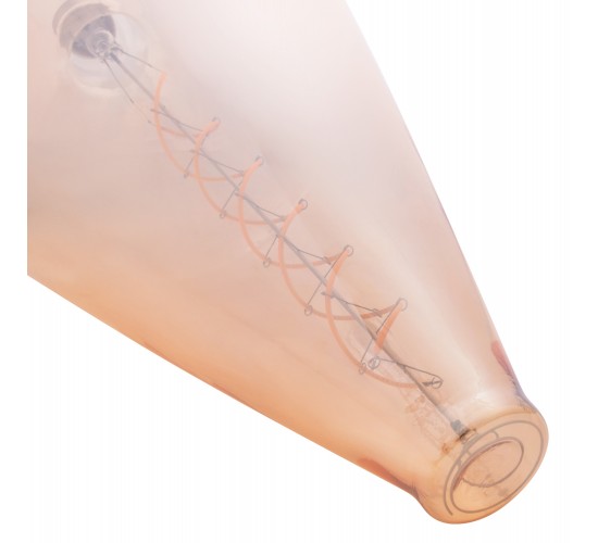 ΛΑΜΠΤΗΡΑΣ JHD-DHP-190 LED FILAMENT 8W E27 3000K GOLD COLOR DIMMABLE HM4054.02