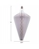 ΛΑΜΠΤΗΡΑΣ JHD-DHP-190 LED FILAMENT 8W E27 3000K SMOKE COLOR DIMMABLE  HM4054.03