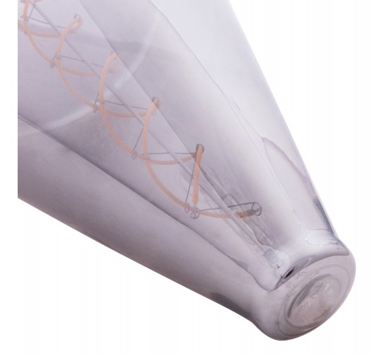 ΛΑΜΠΤΗΡΑΣ JHD-DHP-190 LED FILAMENT 8W E27 3000K SMOKE COLOR DIMMABLE  HM4054.03