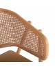 ΠΟΛΥΘΡΟΝΑ KENLEE HM9872 ΦΡΑΞΙΝΟΣ ΚΑΙ ΦΥΣΙΚΟ RATTAN RATTAN ΣΕ ΦΥΣΙΚΟ 57,5x55x81Yεκ.