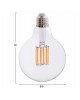 ΛΑΜΠΤΗΡΑΣ GLOBO LED FILAMENT 12W E27 3000K ΔΙΑΦΑΝΟΣ HM4049.01