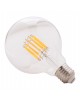 ΛΑΜΠΤΗΡΑΣ GLOBO LED FILAMENT 12W E27 3000K ΔΙΑΦΑΝΟΣ HM4049.01