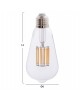 ΛΑΜΠΤΗΡΑΣ HM4189.01 LED FILAMENT 12W E27 3000K ΔΙΑΦΑΝΟΣ