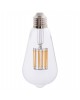ΛΑΜΠΤΗΡΑΣ HM4189.01 LED FILAMENT 12W E27 3000K ΔΙΑΦΑΝΟΣ