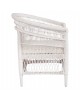 ΠΟΛΥΘΡΟΝΑ MALAWI HM9635.02 ΞΥΛΟ ΜΑΟΝΙ ΜΕ RATTAN ΛΕΥΚΟ-ΛΕΥΚΟ ΜΑΞΙΛΑΡΙ 80x70x86Υεκ.