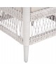 ΠΟΛΥΘΡΟΝΑ MALAWI HM9635.02 ΞΥΛΟ ΜΑΟΝΙ ΜΕ RATTAN ΛΕΥΚΟ-ΛΕΥΚΟ ΜΑΞΙΛΑΡΙ 80x70x86Υεκ.