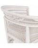 ΠΟΛΥΘΡΟΝΑ MALAWI HM9635.02 ΞΥΛΟ ΜΑΟΝΙ ΜΕ RATTAN ΛΕΥΚΟ-ΛΕΥΚΟ ΜΑΞΙΛΑΡΙ 80x70x86Υεκ.