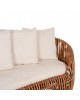 ΚΑΝΑΠΕΣ-ΑΝΑΚΛΙΝΤΡΟ LANTRY HM5991 ΦΥΣΙΚΟ RATTAN- ΛΕΥΚΑ ΜΑΞΙΛΑΡΙΑ 215x60x78Yεκ.