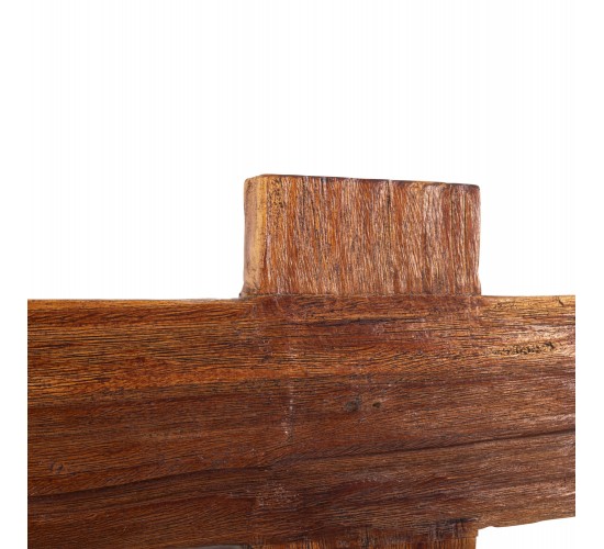 ΚΑΘΡΕΠΤΗΣ ΤΟΙΧΟΥ HM4303 ΑΝΑΚΥΚΛΩΜΕΝΟ TEAK ΣΕ ΦΥΣΙΚΟ 70x100Υεκ.