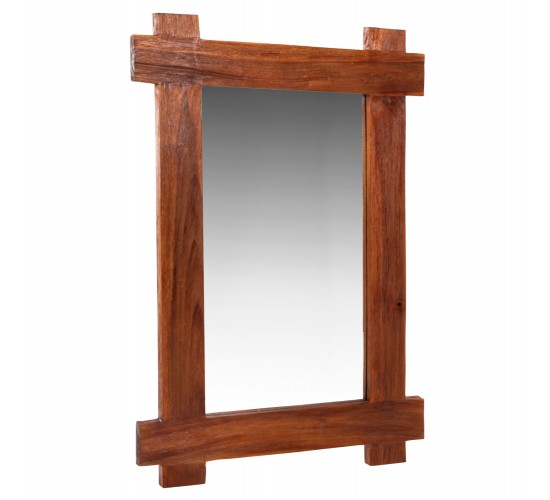 ΚΑΘΡΕΠΤΗΣ ΤΟΙΧΟΥ HM4303 ΑΝΑΚΥΚΛΩΜΕΝΟ TEAK ΣΕ ΦΥΣΙΚΟ 70x100Υεκ.