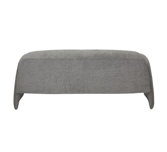 ΚΑΝΑΠΕΣ ΔΙΘΕΣΙΟΣ LAFORGE HM9680.01 ΜΕΤΑΛΛΙΚΟΣ ΣΚΕΛΕΤΟΣ-ΓΚΡΙ ΜΠΟΥΚΛΕ ΥΦΑΣΜΑ 160x80x63Υεκ. 2θέσιος